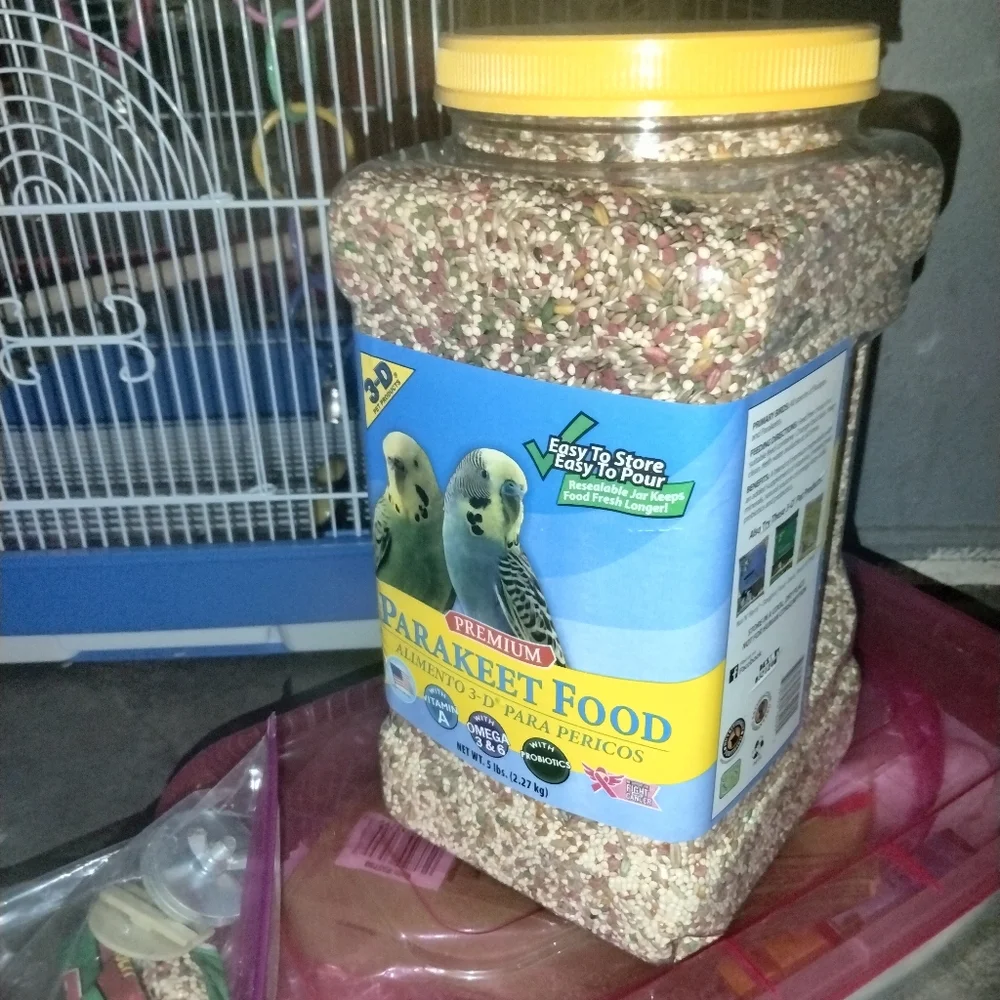 Bird Cage, Accessories, Food, Snacks